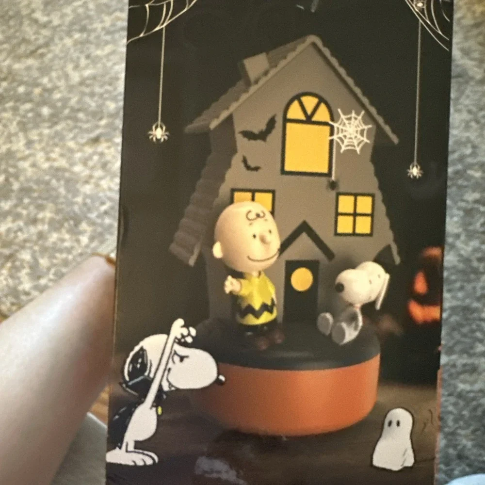 Peanuts haunted house